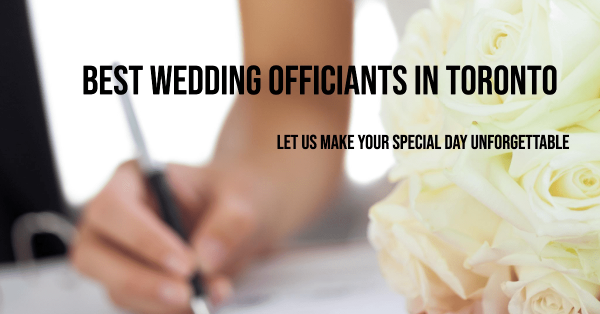 Best Wedding Officiants In Toronto
