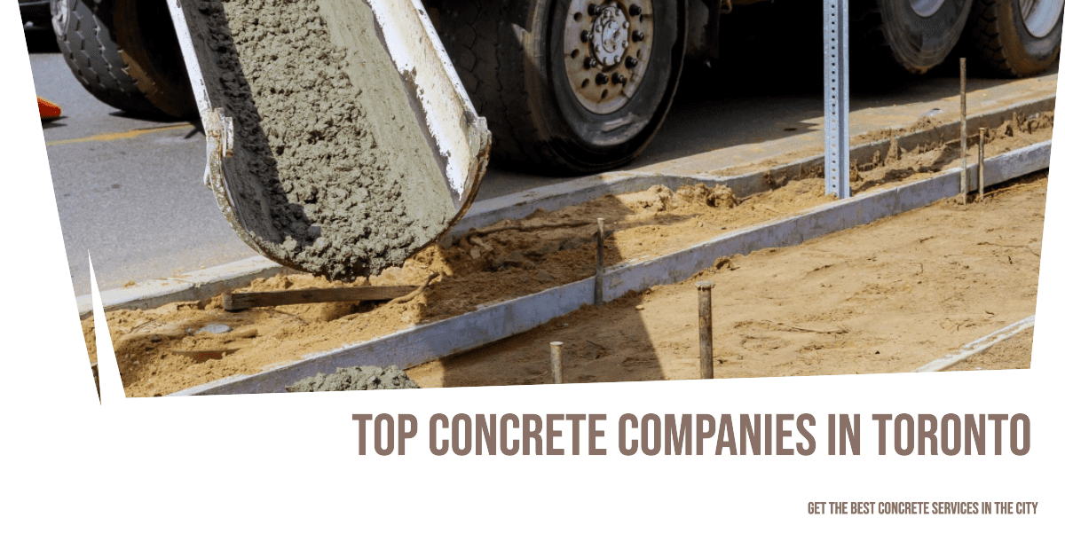 best concrete companies in toronto