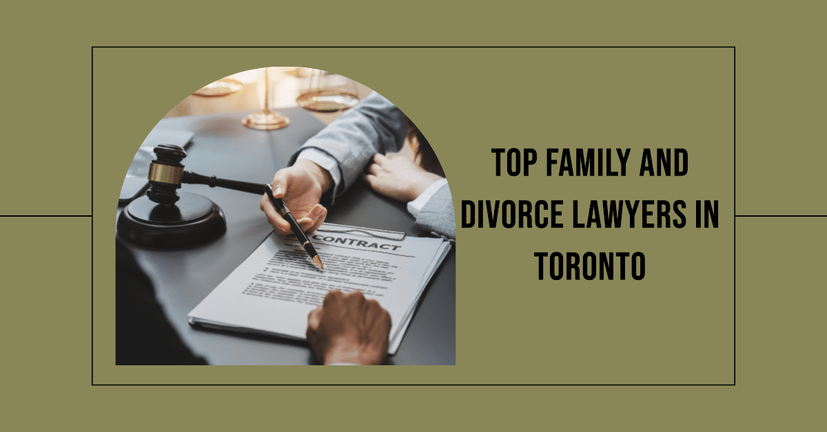 best family and divorce lawyers in toronto