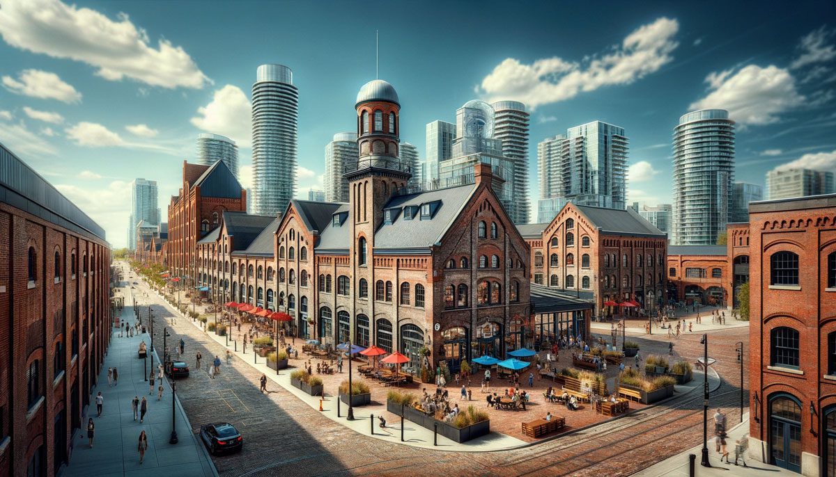 the distillery historic district