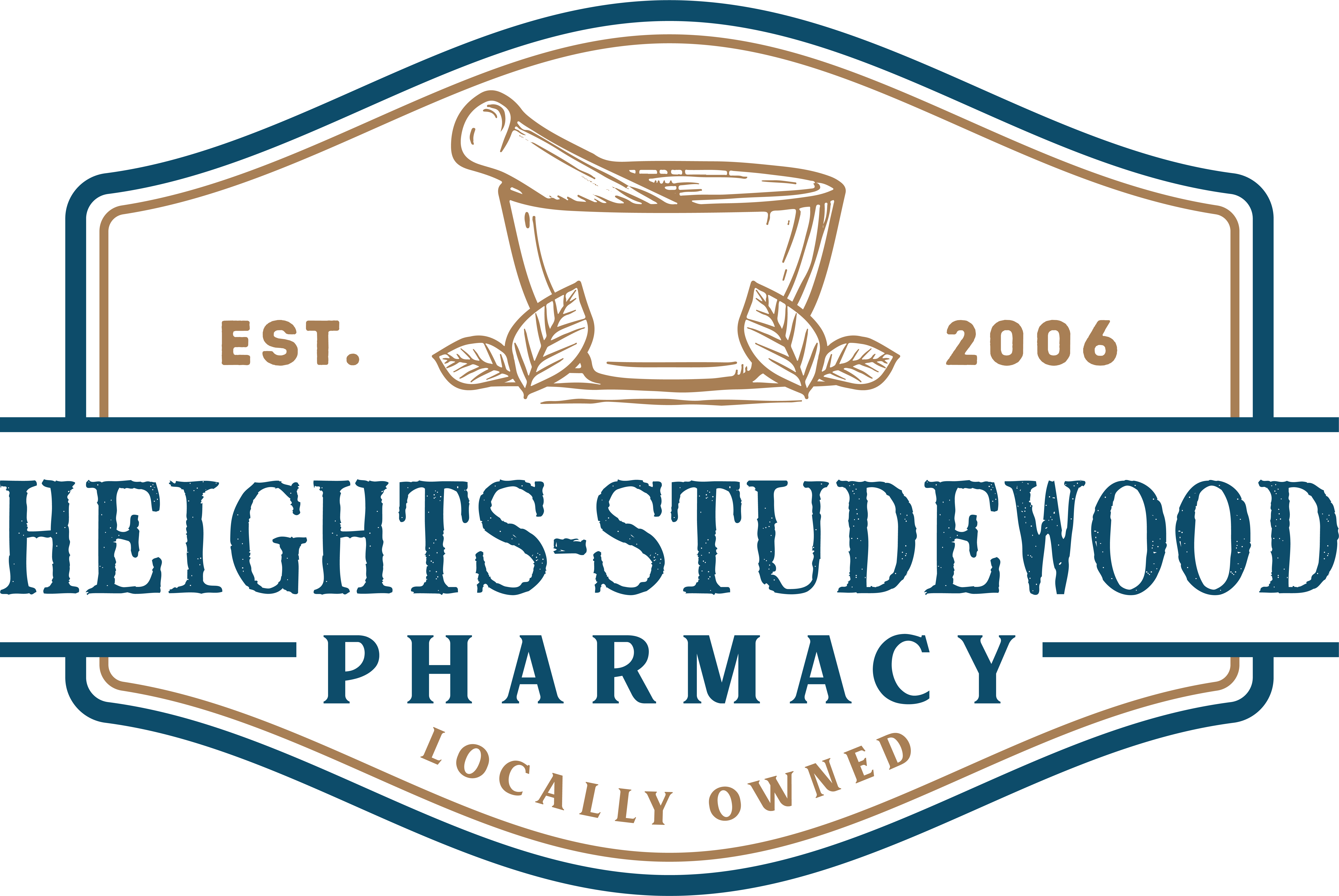 Heights-Studewood Pharmacy Logo