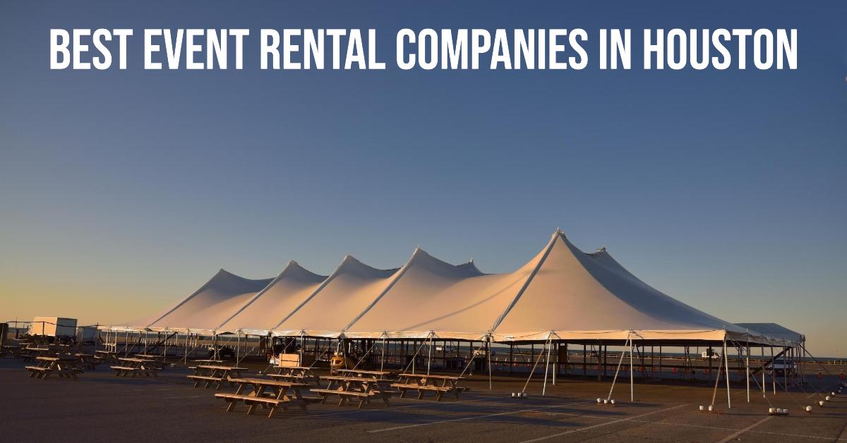 4 Best Event Rental Companies In Houston (2025)