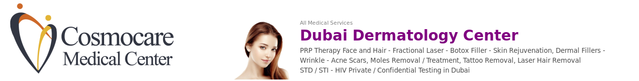 Cosmocare Dermatology PRP Therapy & STD Clinic Dubai