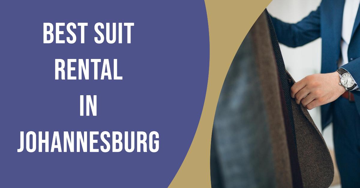 Best Suit Rental In Johannesburg