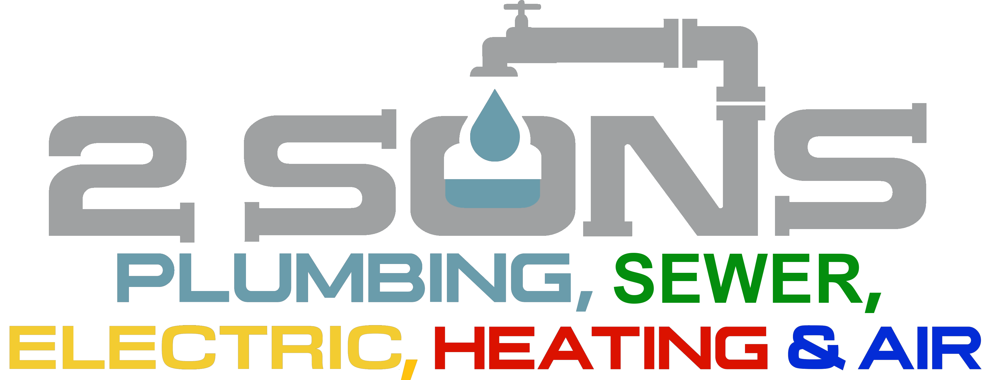 2 Sons Plumbing Logo