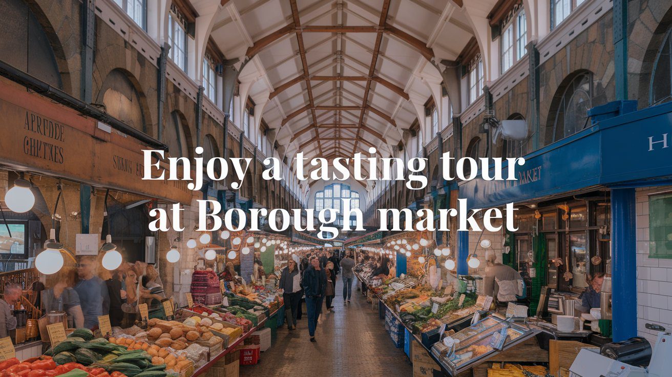 enjoy a tasting tour at borough market