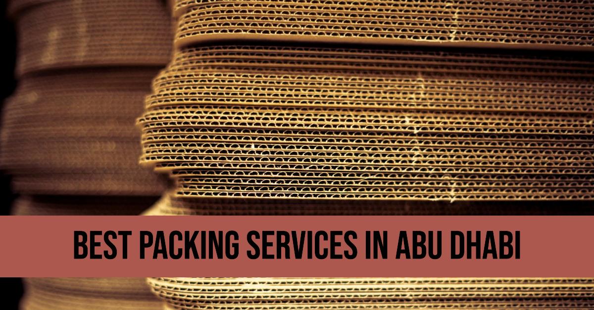 Best Packing Services In Abu Dhabi