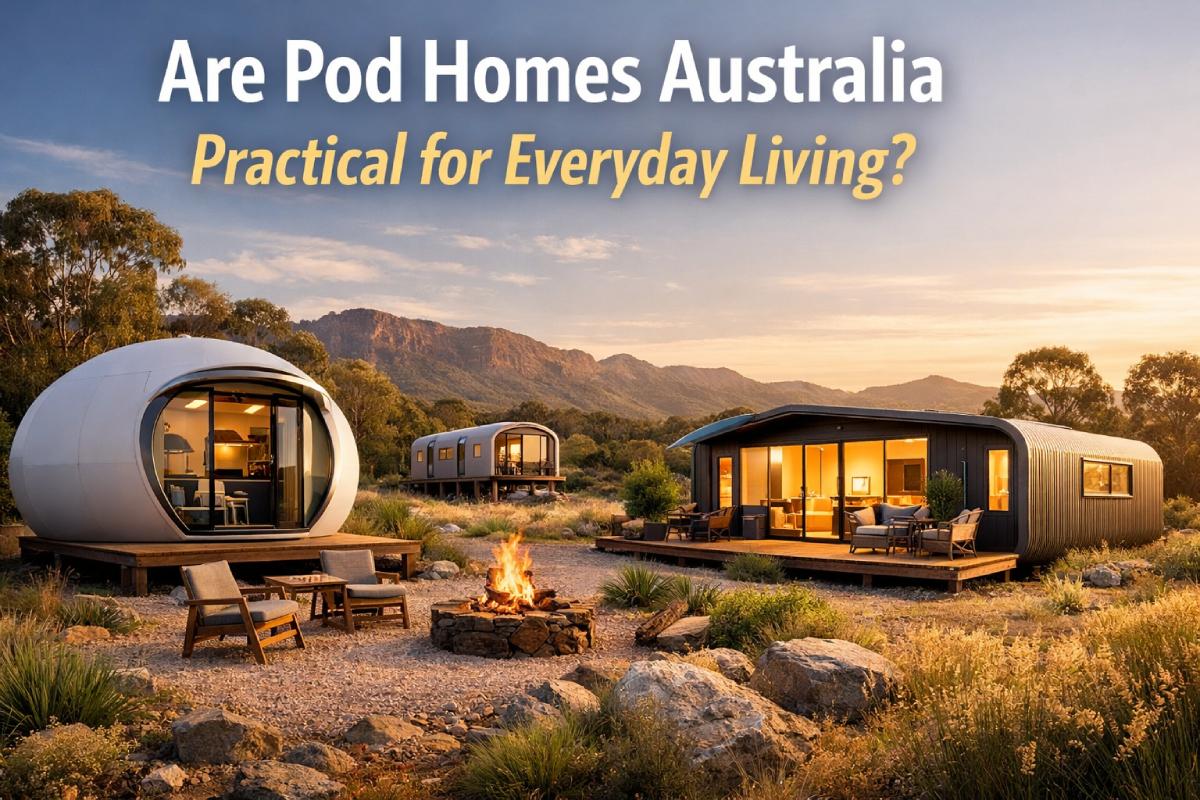 Are Pod Homes Australia Practical for Everyday Living?